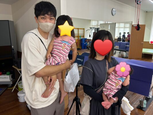 男性職員初⭐︎育休取得!